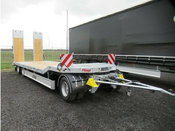 Fliegl Tieflader DTS 300 mit Federrampen, verzinkt  - Low loader trailer