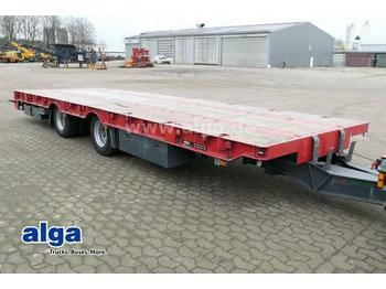 GS Meppel ANC 2000C, Plattform, Rungen, SAF  - Low loader trailer