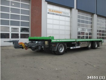 GS Meppel AV-2800 LCU 3.10 Meter uitschuifbaar - Low loader trailer