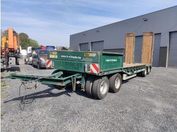 Gheysen en Verpoort 4 ASSEN  - VERSTELBARE RAMPEN - low loader trailer