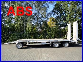 Goldhofer 3 Achs Tieflader- Anhänger mit gerader Ladefläch - Low loader trailer