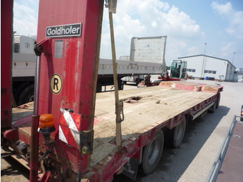 Goldhofer TU4-32/80 Tieflader - Low loader trailer