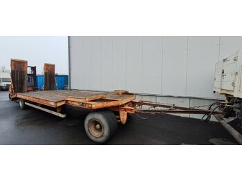 Goldhofer TUE 2-16/80 mit Rampen  - Low loader trailer