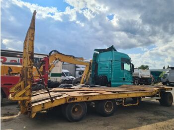 Goldhofer TUE 3-24/80 Drehschemel *Mechanische-Rampen  - Low loader trailer