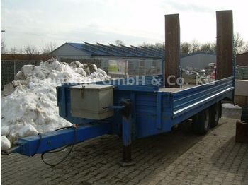 Hoffmann LUT 11.0T, Tieflader, Rampen, 7990 kg NL  - Low loader trailer