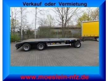 Hüffermann 3 Achs Kombi  Tieflader  Anhänger für Abroll  un  - Low loader trailer