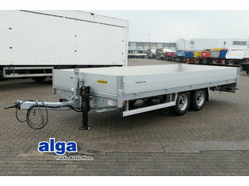 Humbaur HBT106224, 6.200mm lang, verzinkt, Pritsche  - Low loader trailer
