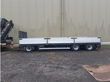 Jumbo 3 assige liftas ROR ABS - Low loader trailer
