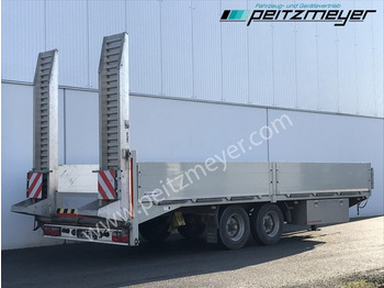  KRUKENMEIER Tandem-Tieflader TPB 11 verzinkt mit Rampen - Low loader trailer