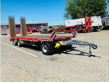 Kässbohrer 3-Achs Tiefladeanhänger mit Geradem Plateau  - Low loader trailer