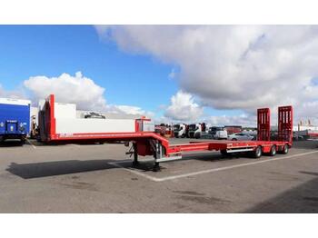 Kel-Berg S500R 3 akslet maskintrailer Velutstyrt  - Low loader trailer