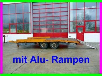 Kempf Tandemtieflader mit Alu  Rampen - low loader trailer