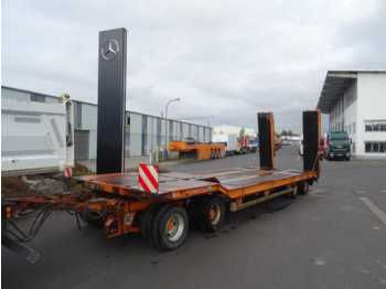 Langendorf TUE 32/2-2 4 Achs-Tieflader hydraulische Rampen  - Low loader trailer