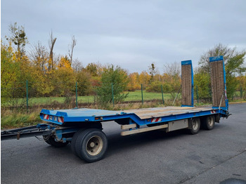 Langendorf Tieflader 30t mit Rampen TOP ZUSTAND  - Low loader trailer