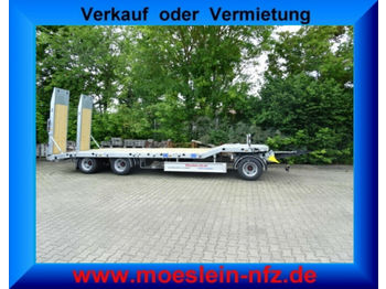 Möslein  3 Achs Tieflader- Anhänger, NeufahrzeugFeuerver  - Low loader trailer