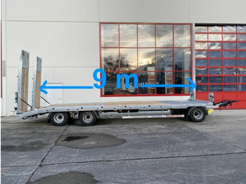 Möslein  3 Achs Tieflader mit gerader Ladefläche 9 m, Ne  - Low loader trailer