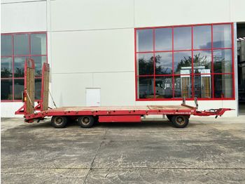 Möslein  3 Achs Tiefladeranhänger mit gerader Ladefläche  - Low loader trailer