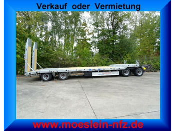 Möslein  4 Achs Tieflader- Anhänger mit ABS-- Neufahrzeu  - Low loader trailer