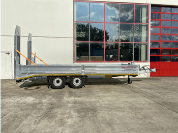 Möslein  Neuer Tandemtieflader, 6,20 m Ladefläche, Stahl  - Low loader trailer