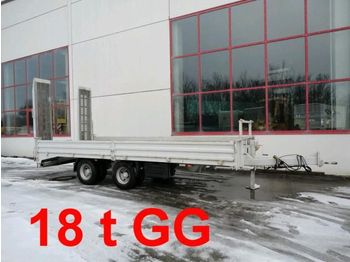 Müller-Mitteltal 18 t Tandemtieflader - Low loader trailer