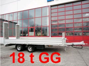 Müller-Mitteltal 18 t Tandemtieflader - Low loader trailer