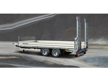 Müller-Mitteltal 2 Achs Anhänger mit Rampen 14,4  to NEU  - Low loader trailer