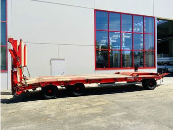 Müller-Mitteltal  3 Achs Tiefladeranhänger gerader Ladefläche  - Low loader trailer