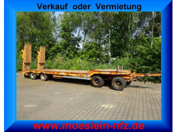 Müller-Mitteltal  4 Achs Tieflader- Anhänger  - Low loader trailer