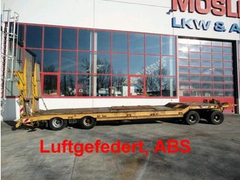 Müller-Mitteltal 4 Achs Tieflader  Anhänger, ABS, - Low loader trailer