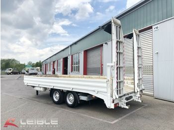 Müller-Mitteltal ETUE-Tandem/Aufahrrampen/Deichsel verstellbar  - Low loader trailer