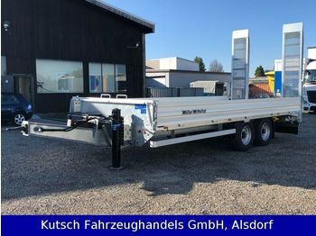 Müller-Mitteltal ETÜ-TA-R 11,9 Tieflader,verzinkt, Gitterrostramp  - Low loader trailer
