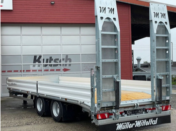 Müller-Mitteltal ETÜ-TA-R 19 Tandem-Tieflader 7m, luftgefedert  - Low loader trailer