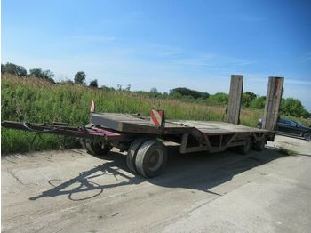 Müller-Mitteltal T3 30,0 4 x Radmulde, Federrampen, SAF  - Low loader trailer