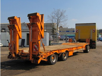 Müller-Mitteltal T3 3 Achs Blatt ABS Hydraulikrampen - Low loader trailer