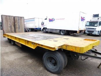 Nooteboom ASDV-28, Tieflader 790 cm + 65 cm =855 cm long,  - Low loader trailer