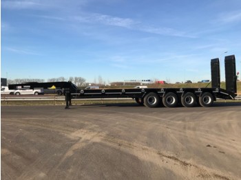 OZGUL LW4 80 Ton, 3 m, steel susp., hydr. ramps - Low loader trailer