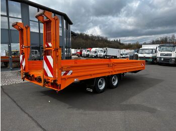 Obermaier Tandem TUE 105 S - 11 to - hydr. Rampen -  - Low loader trailer