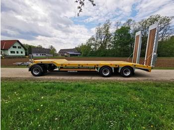 SCHWARZMÜLLER 3-axle with offset - Low loader trailer