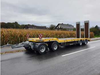 SCHWARZMÜLLER 4-axle low-loader trailer with cranked platform - low loader trailer
