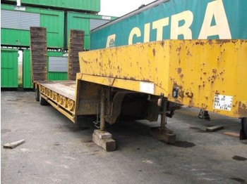 TRAX 2 ESSIEUX - low loader trailer