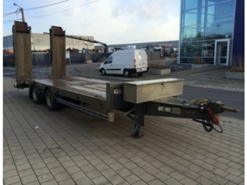 Trax TRAX aanhanger /2 assen / hydraulische rampen - low loader trailer