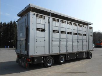 Livestock trailer MENKE - 3-Stock Hubdach: picture 1