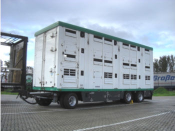 Livestock trailer MENKE-JANZEN TFA 24 / 3 Stock / 3 Achsen: picture 1