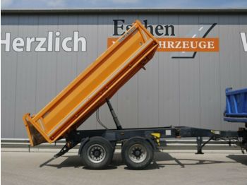 Tipper trailer Meiller MZDA 18/21, 9 m³, Luft, BPW: picture 1