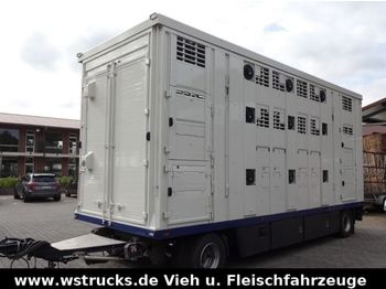 Livestock trailer Menke 3 Stock Ausahrbares Dach Vollalu Typ 2: picture 1