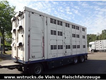 Livestock trailer Menke 3 Stock Ausahrbares Dach Vollalu Typ 2: picture 1
