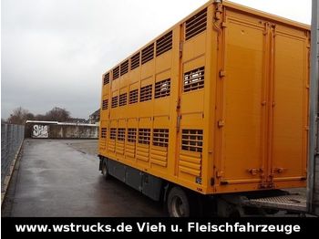 Livestock trailer Menke 3 Stock  Vollalu Typ 2: picture 1