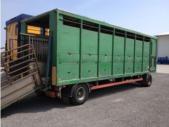 Livestock trailer Menke Einstock 8,20m kleine Räder: picture 1