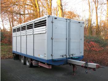 Livestock trailer for transportation of animals Menke Tandemviehanhänger: picture 1