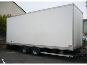 Closed box trailer Metaco Fourgon Polyfond Two-leaf door: picture 1